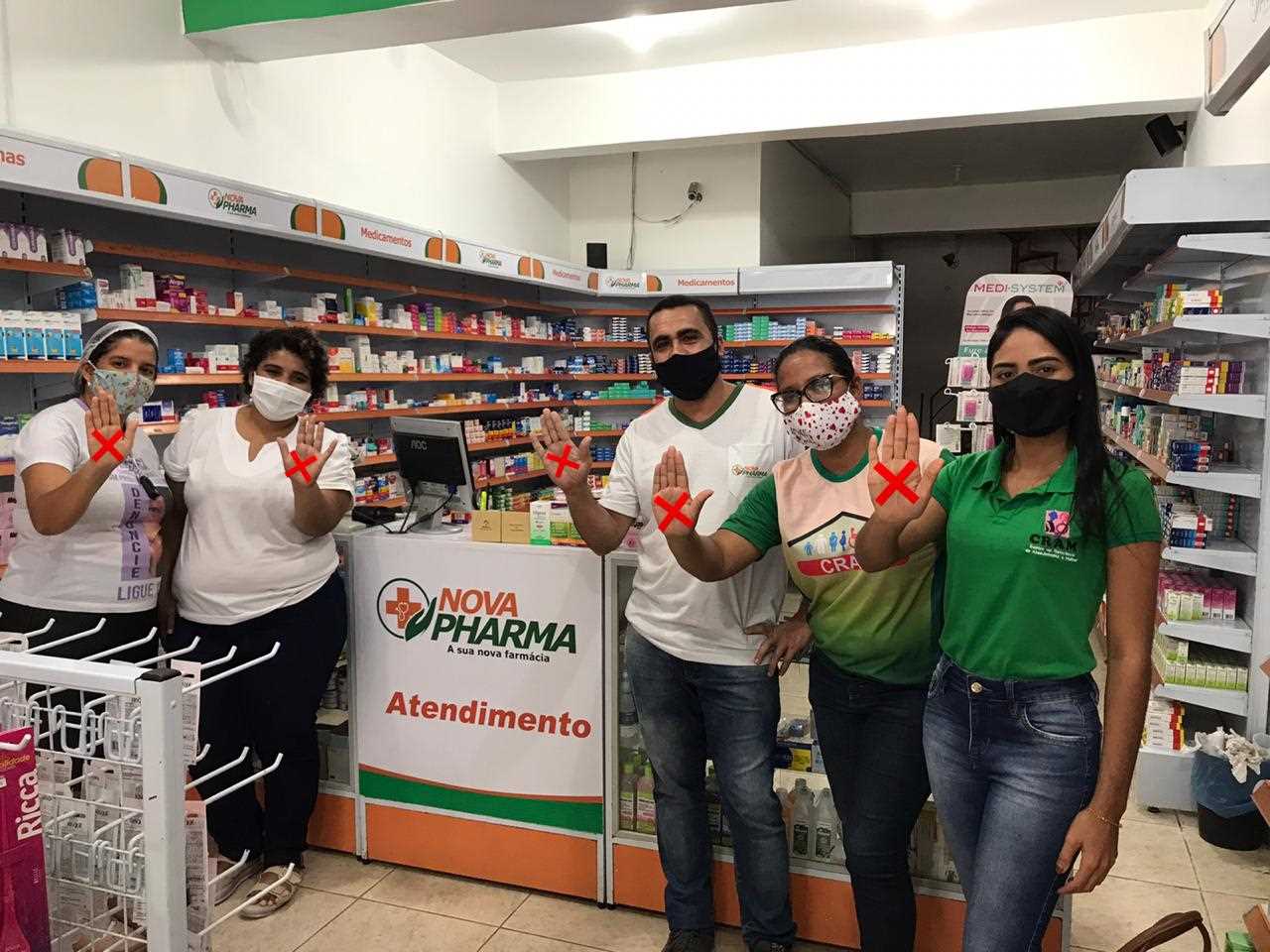 Camacã: Secretaria de Assistência Social através do CRAM adere a Campanha Sinal Vermelho contra a Violência Doméstica